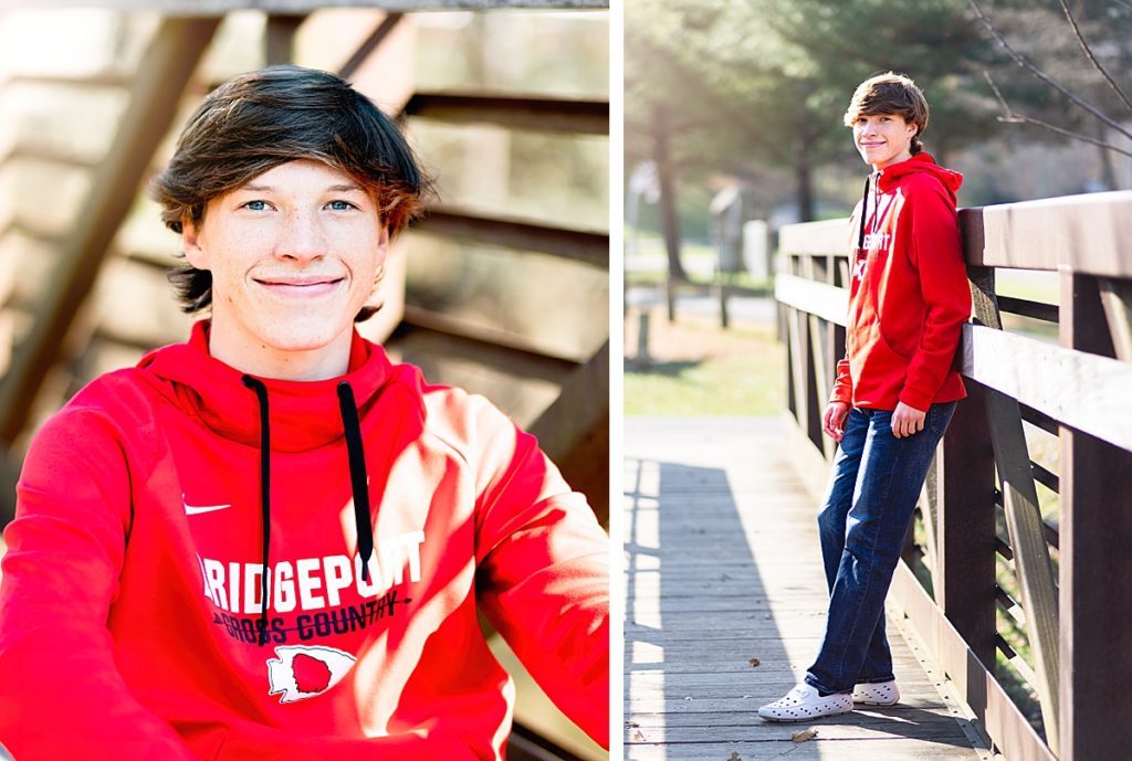 cross country runner senior portrait photography session