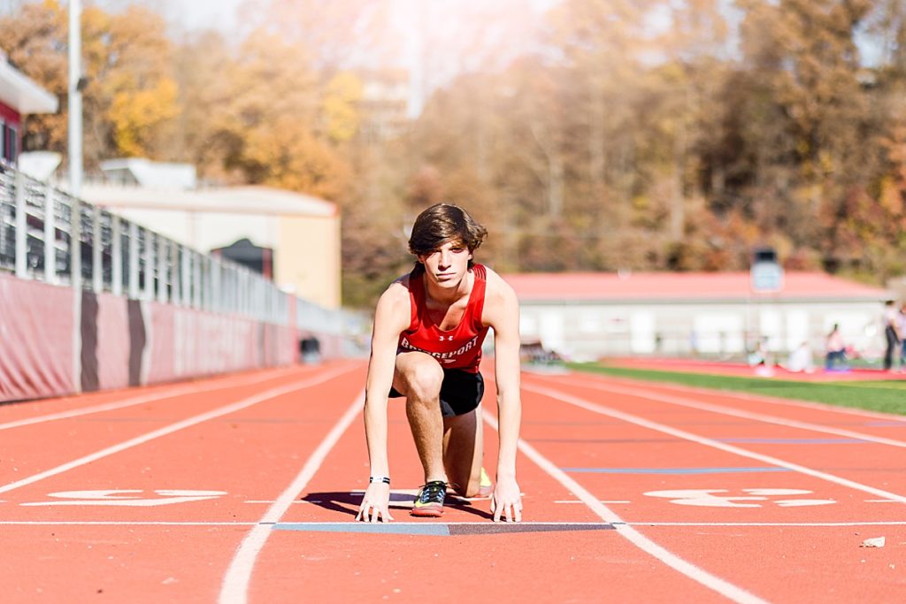 track runner athlete